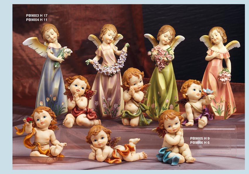 1234 - Polyresin Angels - Christmas and Other Events - Prodotti - Rebolab