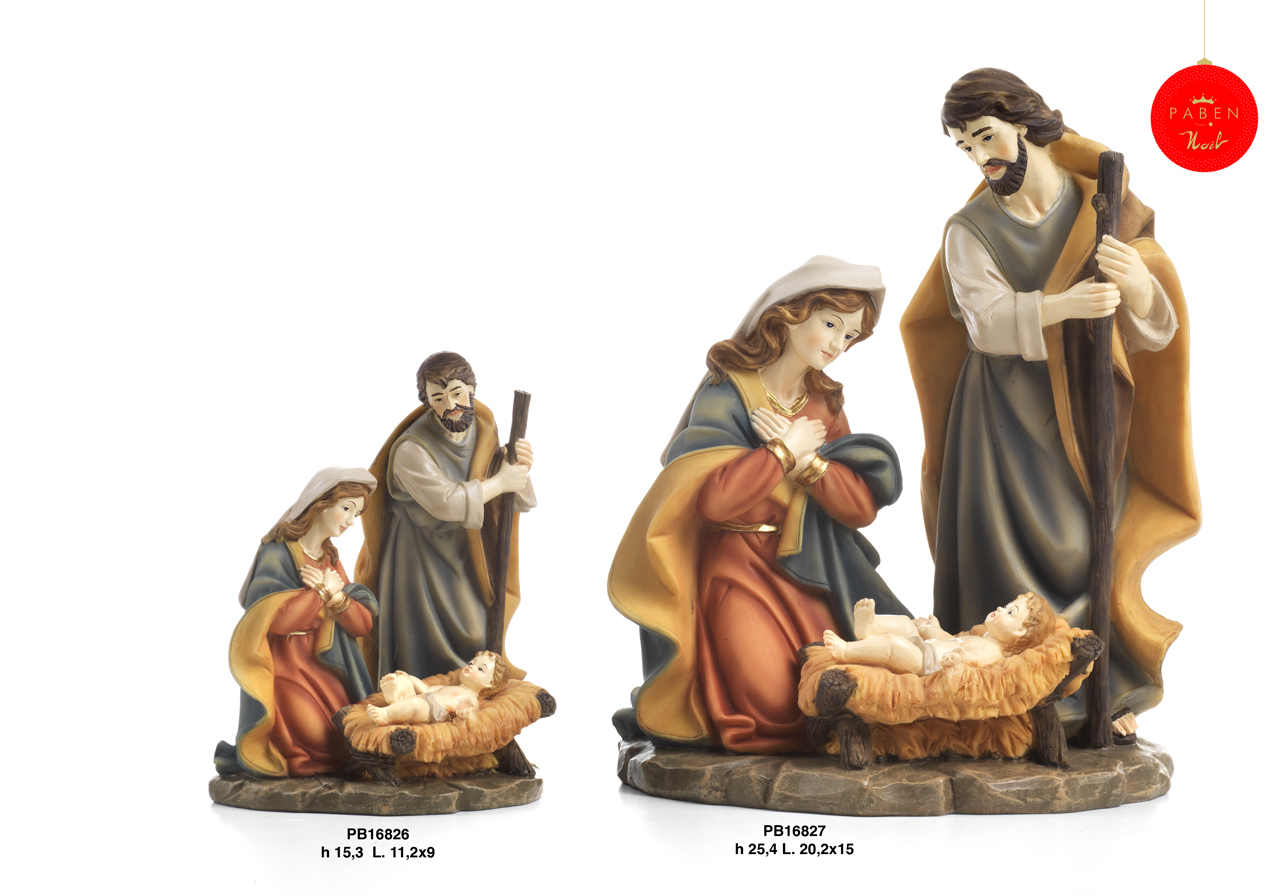 1C37 - Polyresin Cribs - Nativity Scenes - Christmas and Other Events - Prodotti - Rebolab