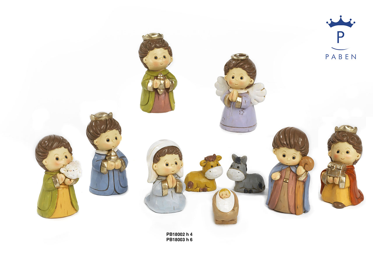 1D8C - Polyresin Cribs - Nativity Scenes - Christmas and Other Events - Prodotti - Rebolab