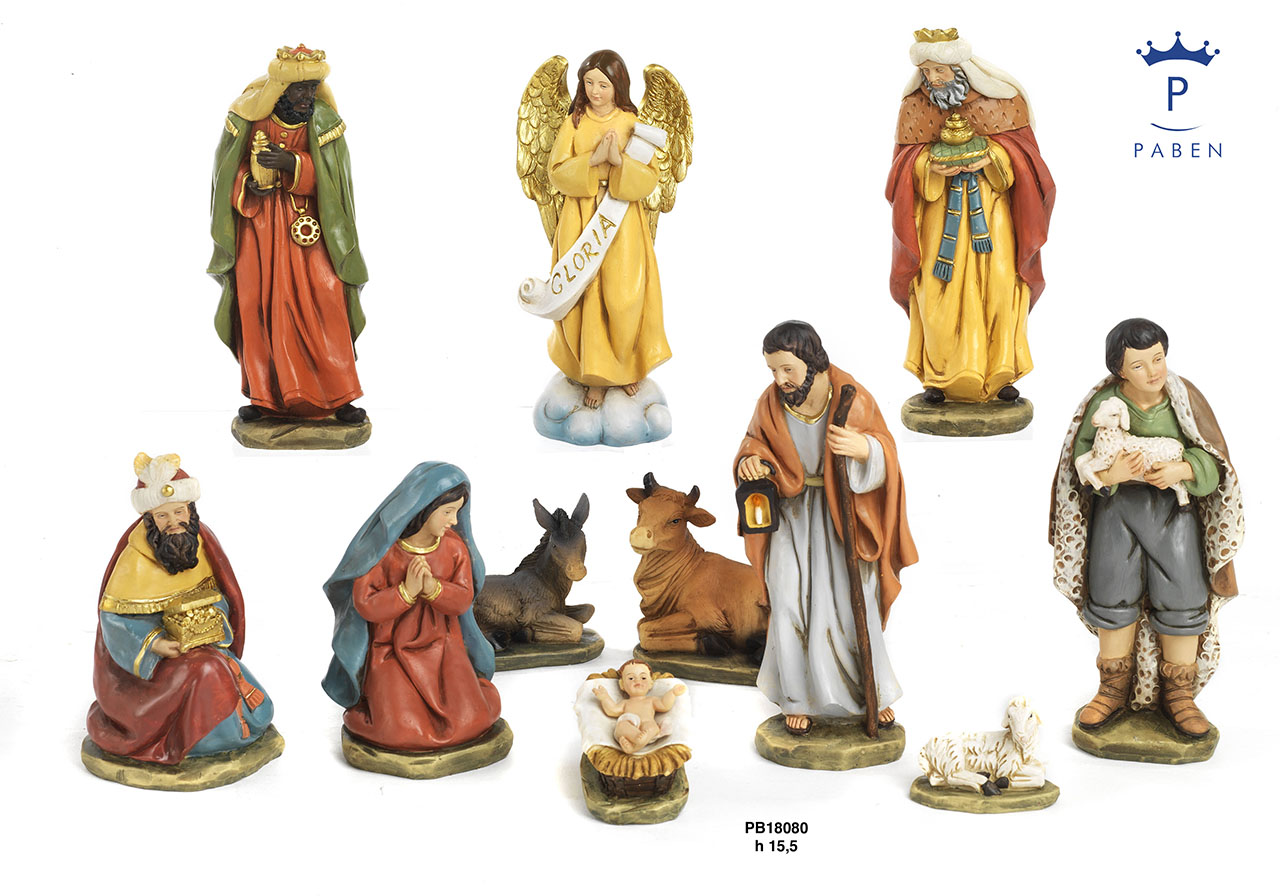 1DA5 - Polyresin Cribs - Nativity Scenes - Religious Items - Rebolab