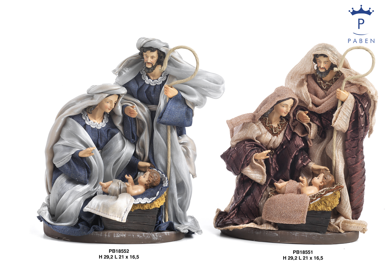 1E5A - Polyresin Cribs - Nativity Scenes - Christmas and Other Events - New arrivals - Paben