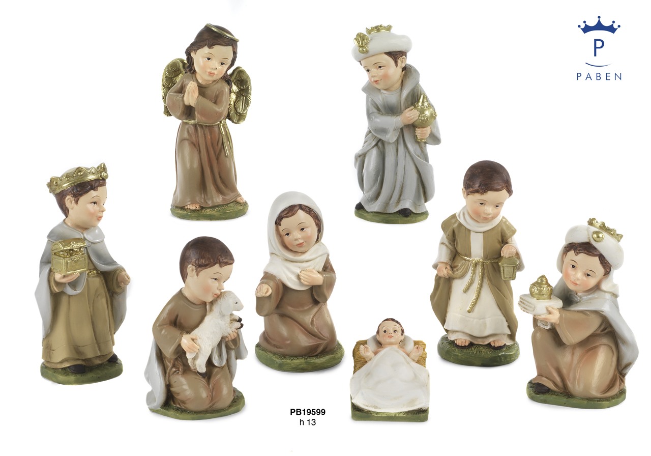1FA0 - Polyresin Cribs - Nativity Scenes - Christmas and Other Events - Prodotti - Rebolab