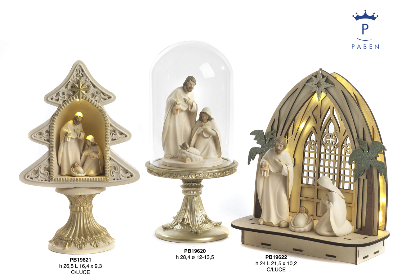 1FA6 - Polyresin Cribs - Nativity Scenes - Christmas and Other Events - Prodotti - Rebolab