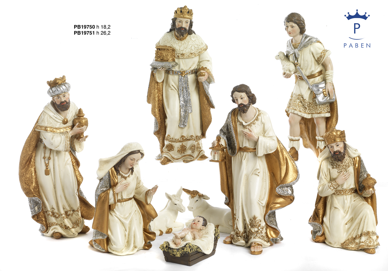 1FC9 - Polyresin Cribs - Nativity Scenes - Christmas and Other Events - Prodotti - Rebolab