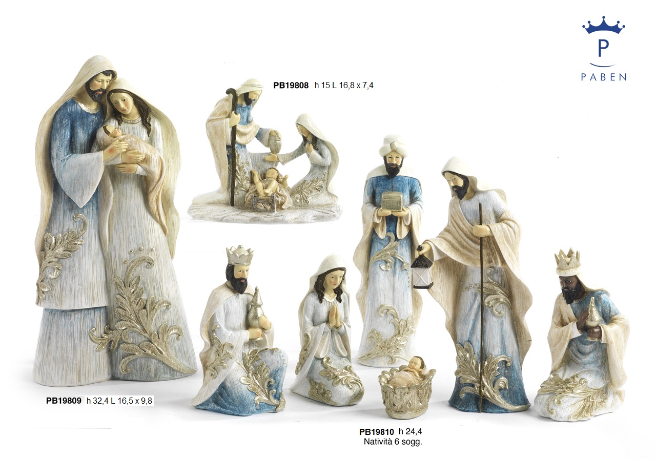 1FDD - Polyresin Cribs - Nativity Scenes - Christmas and Other Events - Prodotti - Rebolab