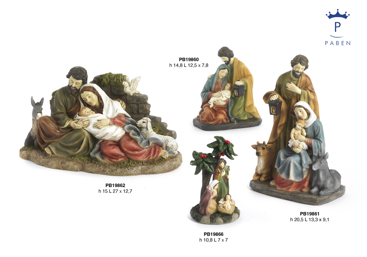 1FEF - Polyresin Cribs - Nativity Scenes - Christmas and Other Events - Prodotti - Rebolab