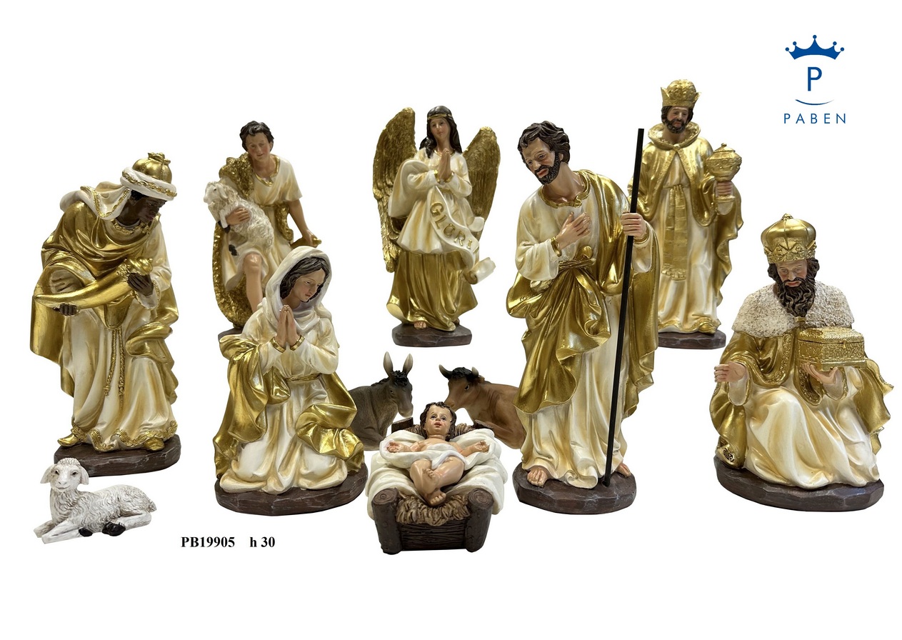 1FFF - Polyresin Cribs - Nativity Scenes - Christmas and Other Events - Prodotti - Rebolab