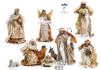 1C8F - Polyresin Cribs - Nativity Scenes - Christmas and Other Events - Products - Paben