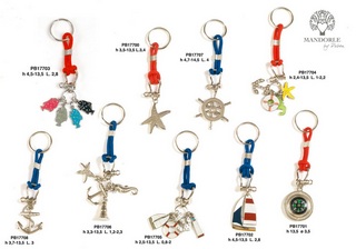 1D2C - Metal Keyring and Collections - Mandorle Bonbonnieres - Products - Paben