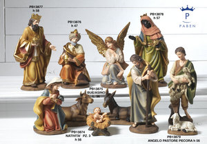 1D41 - Polyresin Cribs - Nativity Scenes - Christmas and Other Events - Products - Paben