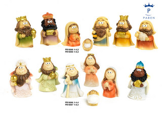 1DA0 - Polyresin Cribs - Nativity Scenes - Christmas and Other Events - Products - Paben