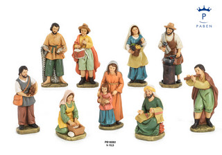 1DA7 - Polyresin Cribs - Nativity Scenes - Christmas and Other Events - Products - Paben