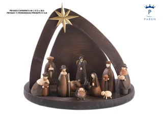 1E25 - Polyresin Cribs - Nativity Scenes - Christmas and Other Events - Products - Paben