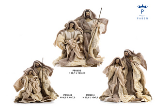 1E46 - Polyresin Cribs - Nativity Scenes - Religious Items - Products - Paben