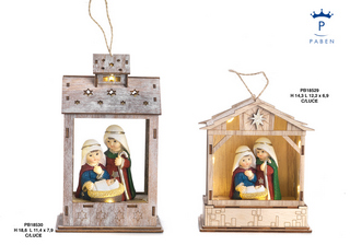 1E4E - Polyresin Cribs - Nativity Scenes - Christmas and Other Events - Products - Paben