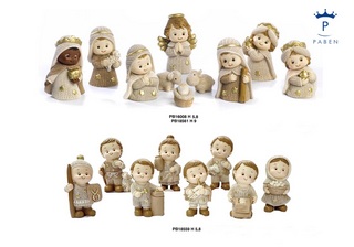 1E5D - Polyresin Cribs - Nativity Scenes - Christmas and Other Events - Products - Paben