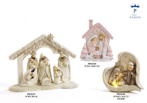 1F05 - Polyresin Cribs - Nativity Scenes - Religious Items - Products - Paben