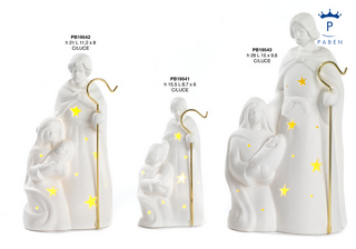 1F8A - Porcelain Cribs - Nativity Scenes - Religious Items - Products - Paben