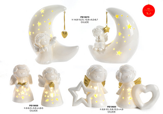 1FB2 - Porcelain Angels - Mandorle Bonbonnieres - Products - Paben