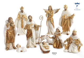 1FC0 - Porcelain Cribs - Nativity Scenes - Christmas and Other Events - Products - Paben