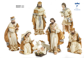 1FC9 - Polyresin Cribs - Nativity Scenes - Religious Items - Products - Paben